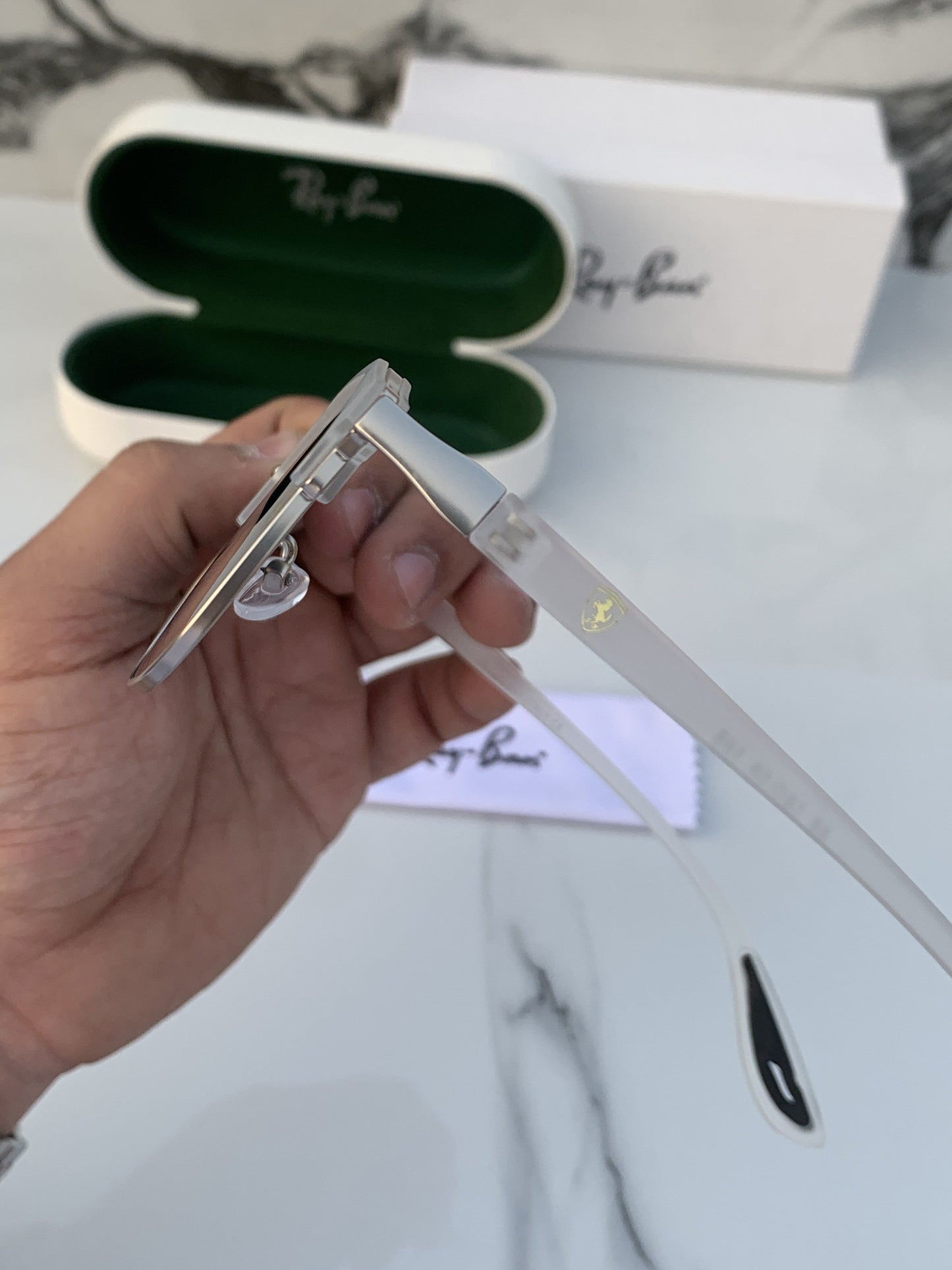 Ray Ban Fancy Sunglass For Daily Causal Evergreen UV Protected For Unisex