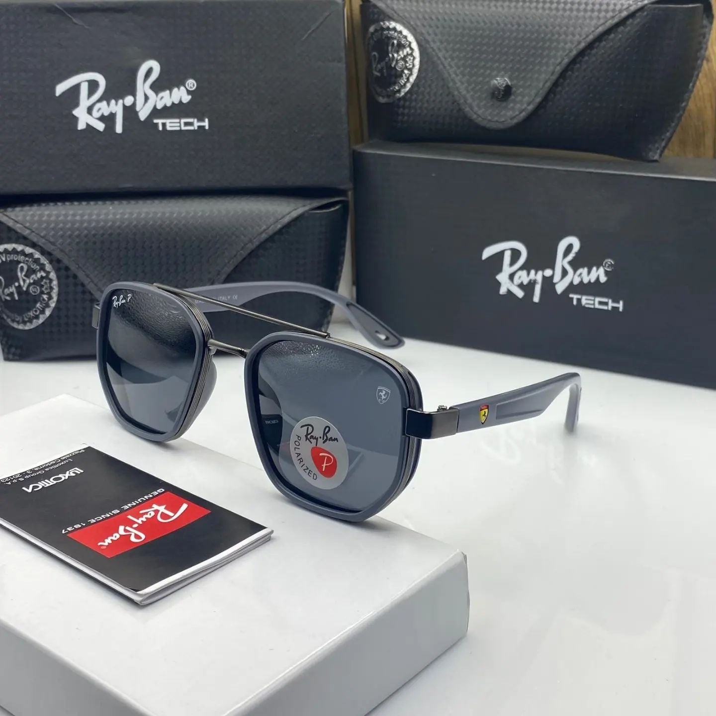Ray Ban Fancy Sunglass For Daily Causal Evergreen UV Protected For Unisex