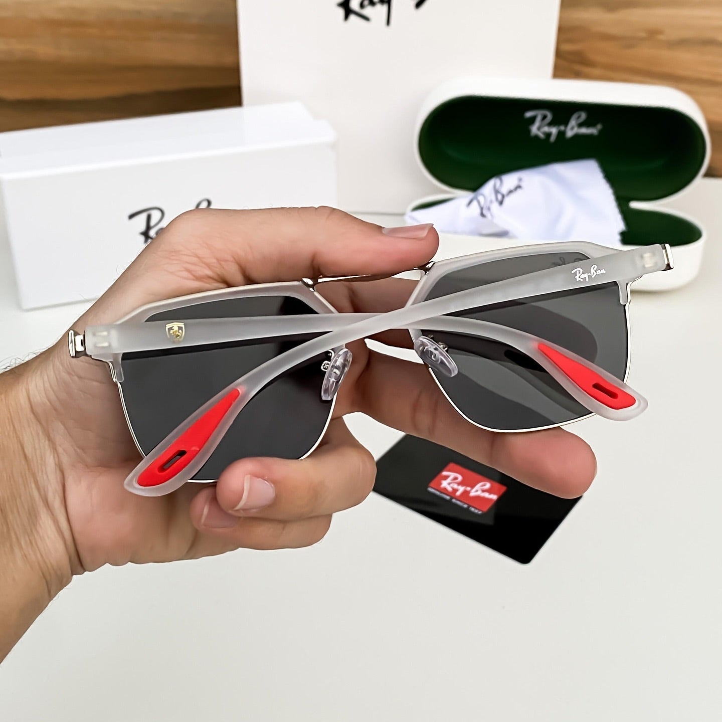 Ray Ban Fancy Sunglass For Daily Causal Evergreen UV Protected For Unisex