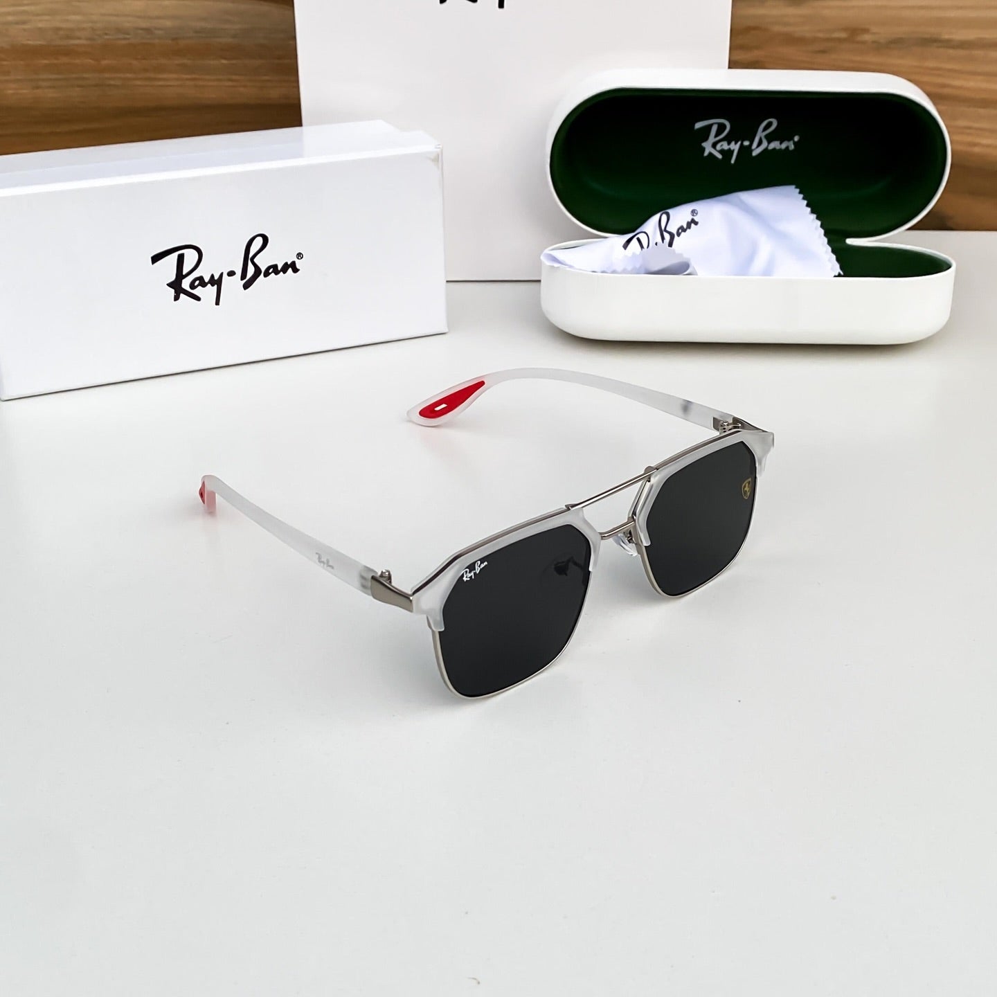 Ray Ban Fancy Sunglass For Daily Causal Evergreen UV Protected For Unisex