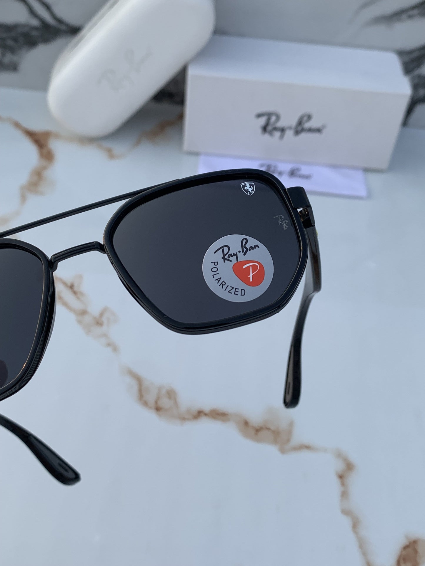 Ray Ban Fancy Sunglass For Daily Causal Evergreen UV Protected For Unisex
