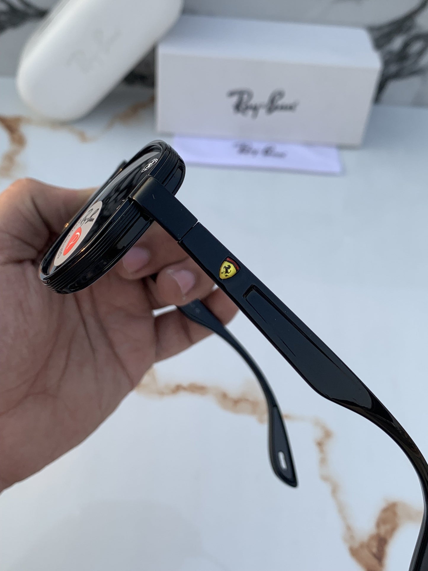 Ray Ban Fancy Sunglass For Daily Causal Evergreen UV Protected For Unisex