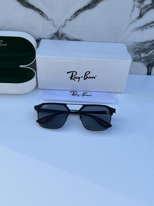 Ray Ban Premium Black Shine Sunglasses For Men Woman