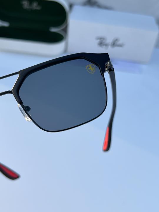 Ray Ban Premium Black Shine Sunglasses For Men Woman