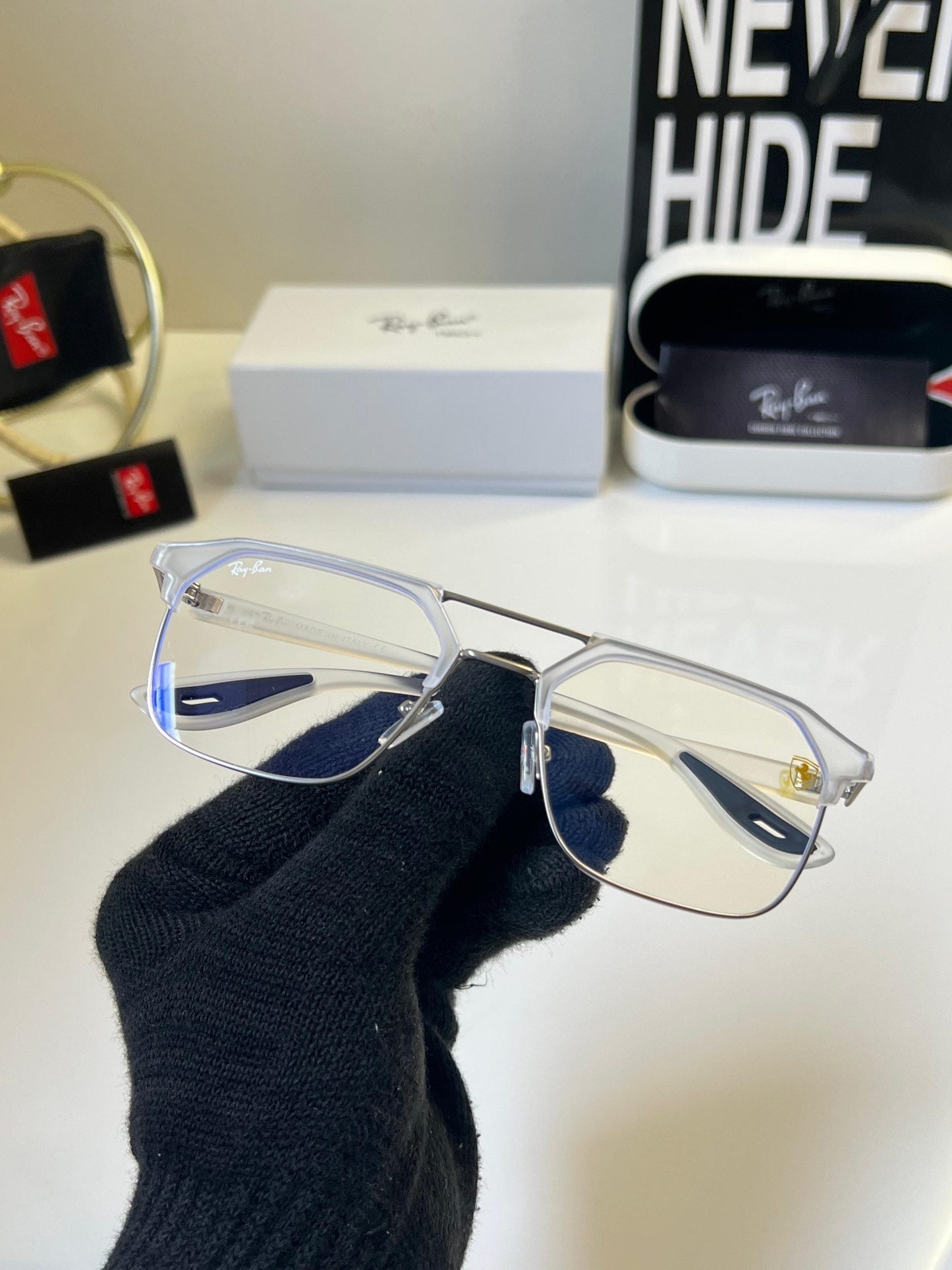 Ray Ban Urban Edge Trendy Sunglasses for Men & Women