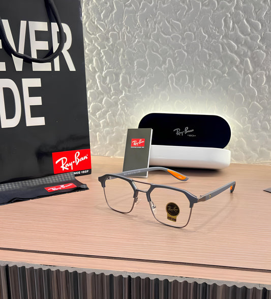 Ray Ban Grey Clear For Daily Causal Evergreen UV Protected For Unisex